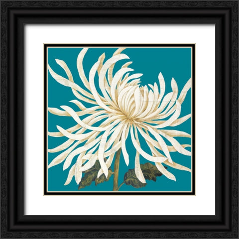 Mums The Word I Black Ornate Wood Framed Art Print with Double Matting by Nicole, Lily