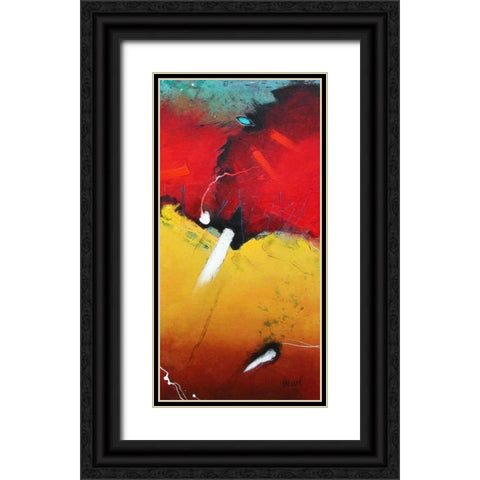 Kleiner Blick Black Ornate Wood Framed Art Print with Double Matting by Hansl, Alfred
