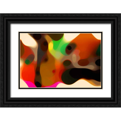 Evolution 38 Black Ornate Wood Framed Art Print with Double Matting by Klipp, Ortwin