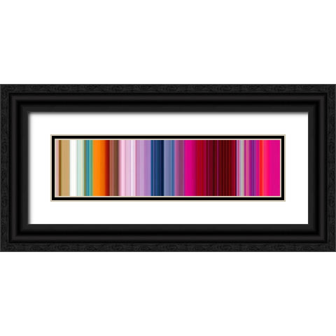 Lichtlinien 898 Black Ornate Wood Framed Art Print with Double Matting by Klipp, Ortwin