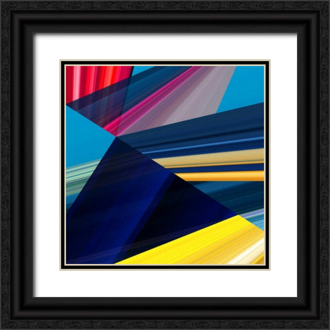 Lichtlinien 399 Black Ornate Wood Framed Art Print with Double Matting by Klipp, Ortwin