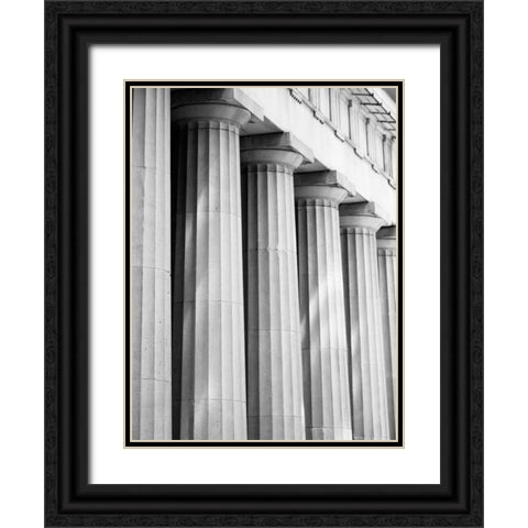 Structural Details IV Black Ornate Wood Framed Art Print with Double Matting by Pica, Jeff