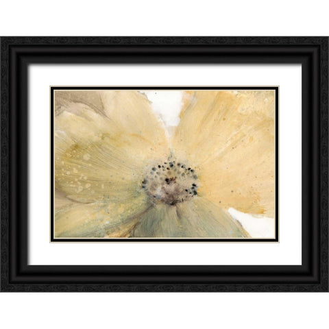 Floral Spirit IV Black Ornate Wood Framed Art Print with Double Matting by OToole, Tim