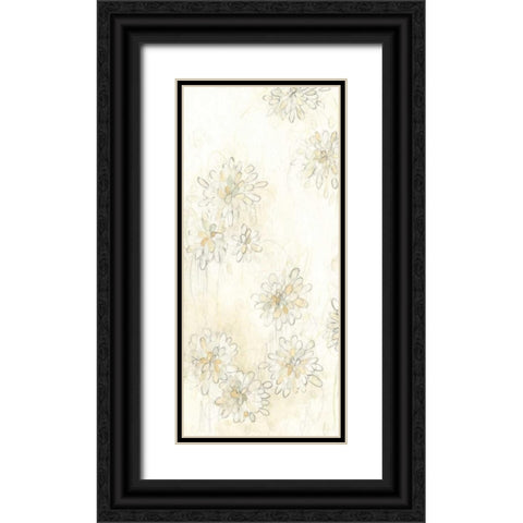 Dahlia Cascade I Black Ornate Wood Framed Art Print with Double Matting by Vess, June Erica