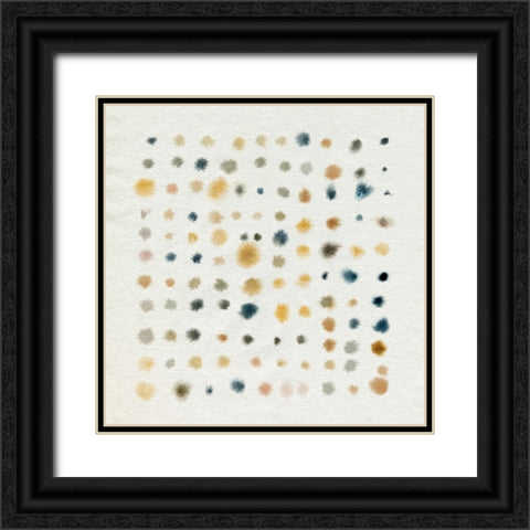 Spice Spills I Black Ornate Wood Framed Art Print with Double Matting by Popp, Grace