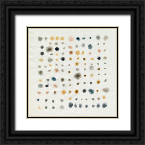 Spice Spills II Black Ornate Wood Framed Art Print with Double Matting by Popp, Grace
