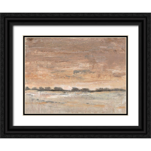 Early Evening Light I Black Ornate Wood Framed Art Print with Double Matting by OToole, Tim