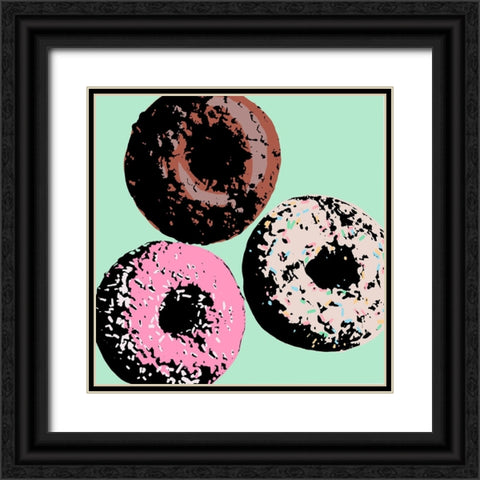 Sweet Shop V Black Ornate Wood Framed Art Print with Double Matting by Warren, Annie