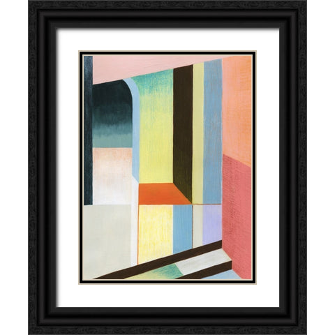 Levels and Doorways I Black Ornate Wood Framed Art Print with Double Matting by Popp, Grace