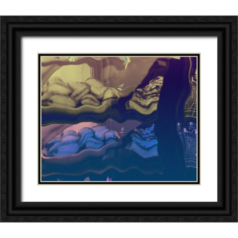 Warm Desserts I Black Ornate Wood Framed Art Print with Double Matting by Wang, Melissa