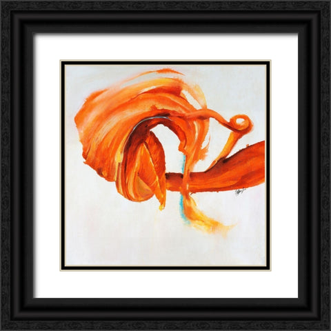 Laffy Taffy I Black Ornate Wood Framed Art Print with Double Matting by Douglass, Farrell