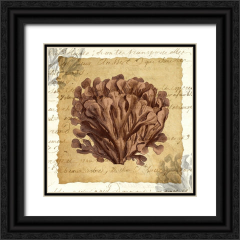 La Vie en Mer III Black Ornate Wood Framed Art Print with Double Matting by Vision Studio