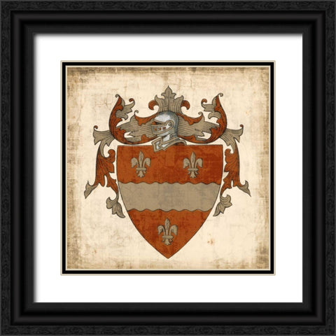 Noble Heritage II Black Ornate Wood Framed Art Print with Double Matting by Vision Studio