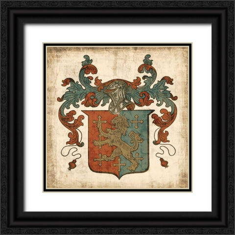 Noble Heritage IV Black Ornate Wood Framed Art Print with Double Matting by Vision Studio