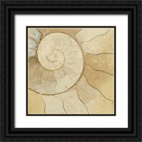 Organic Elements V Black Ornate Wood Framed Art Print with Double Matting by Vision Studio