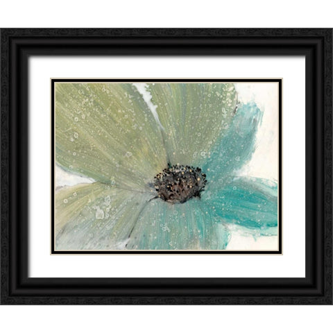 Floral Spirit I Black Ornate Wood Framed Art Print with Double Matting by OToole, Tim