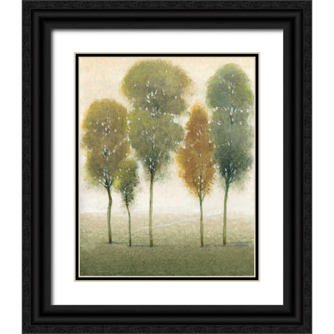 Beyond the Trees I Black Ornate Wood Framed Art Print with Double Matting by OToole, Tim