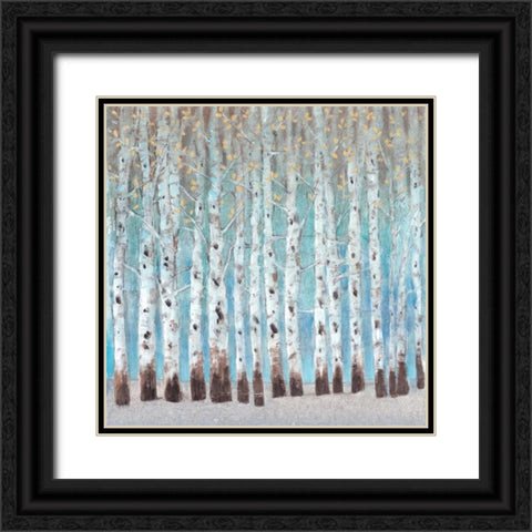 Into the Forest II Black Ornate Wood Framed Art Print with Double Matting by OToole, Tim