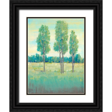 Spring Day I Black Ornate Wood Framed Art Print with Double Matting by OToole, Tim