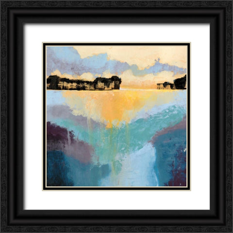 Back Bay Sun II Black Ornate Wood Framed Art Print with Double Matting by Popp, Grace