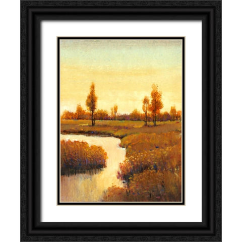 Spring Water II Black Ornate Wood Framed Art Print with Double Matting by OToole, Tim