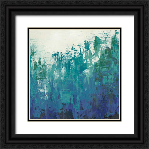 Sea Caverns II Black Ornate Wood Framed Art Print with Double Matting by Popp, Grace