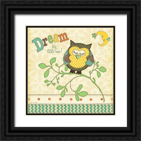 Dream Black Ornate Wood Framed Art Print with Double Matting by Moulton, Jo