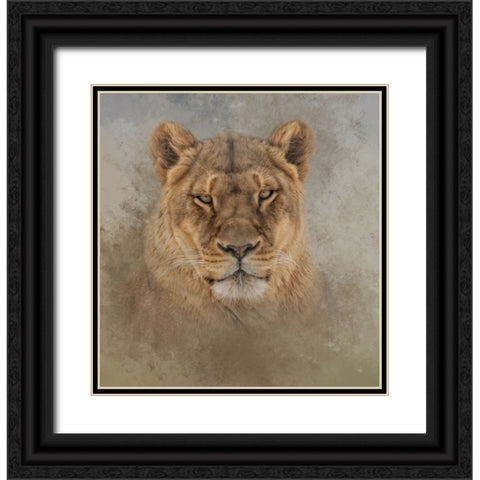 An Intense Star Black Ornate Wood Framed Art Print with Double Matting by Parker, Kelley