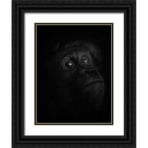 Peaceful Giant Black Ornate Wood Framed Art Print with Double Matting by Parker, Kelley