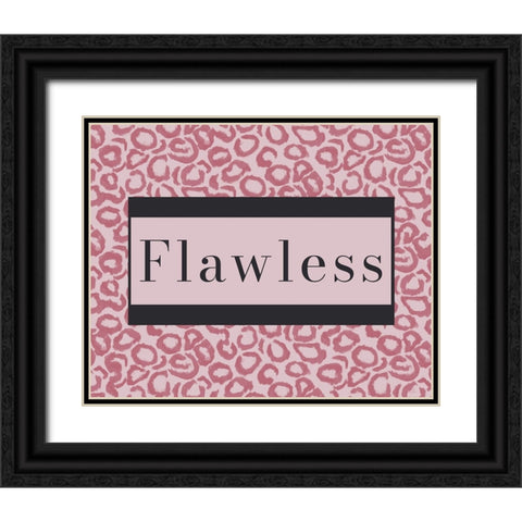 Flawless Black Ornate Wood Framed Art Print with Double Matting by Murdock, Ramona