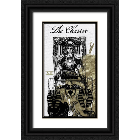 The Chariot Black Ornate Wood Framed Art Print with Double Matting by Sommers, Mindy