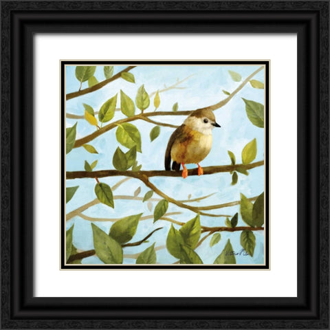 Morning Song I Black Ornate Wood Framed Art Print with Double Matting by Milan, Vittorio