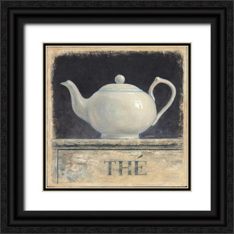 The De Provence Black Ornate Wood Framed Art Print with Double Matting by Fisk, Arnie