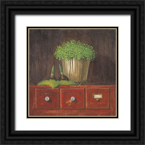 Persil Black Ornate Wood Framed Art Print with Double Matting by Fisk, Arnie