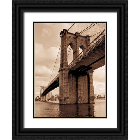 East Crossing Black Ornate Wood Framed Art Print with Double Matting by Gleyzer, Sasha