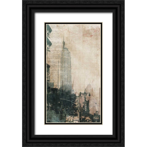 NYC Cool 1 Black Ornate Wood Framed Art Print with Double Matting by Roko, Ken