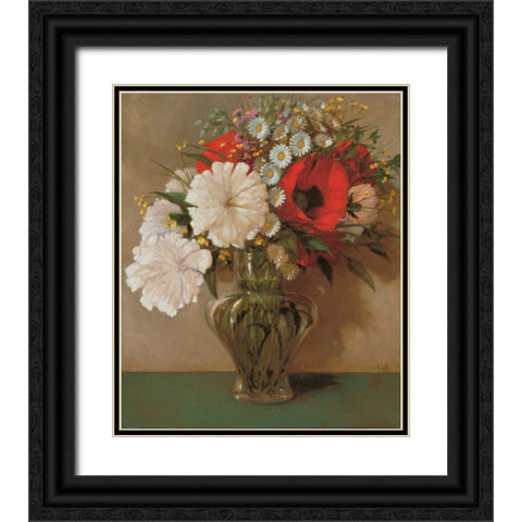 Stillife  Black Ornate Wood Framed Art Print with Double Matting by van Rooijen, Carel