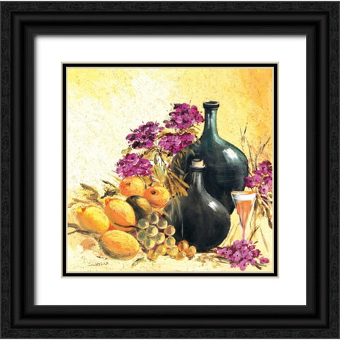 Lemon stillife Black Ornate Wood Framed Art Print with Double Matting by Schottler, Katharina
