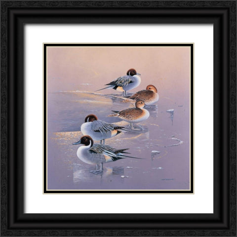 All together now I Black Ornate Wood Framed Art Print with Double Matting by Weenink, Ruud