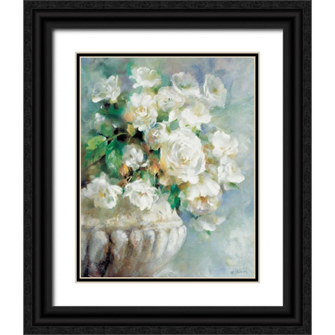 A vague memory Black Ornate Wood Framed Art Print with Double Matting by Haenraets, Willem