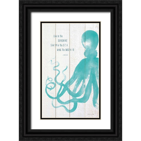 Wild Air II Black Ornate Wood Framed Art Print with Double Matting by Marrott, Stephanie