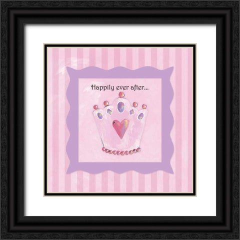 Happily Ever After Black Ornate Wood Framed Art Print with Double Matting by Marrott, Stephanie