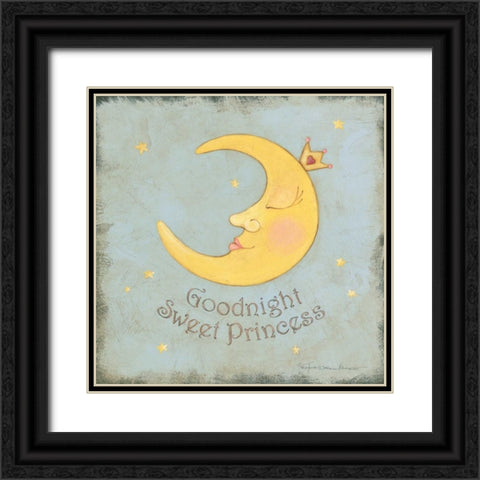 Goodnight Sweet Prince Black Ornate Wood Framed Art Print with Double Matting by Marrott, Stephanie