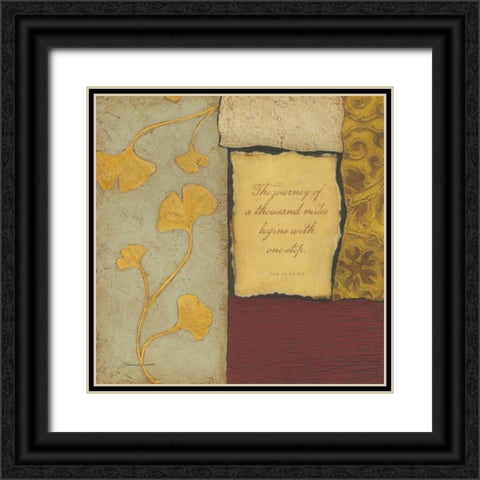 The Journey Black Ornate Wood Framed Art Print with Double Matting by Marrott, Stephanie