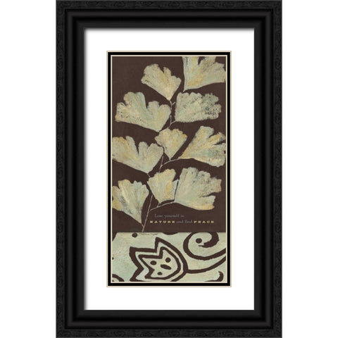 Lose Yourself Black Ornate Wood Framed Art Print with Double Matting by Marrott, Stephanie