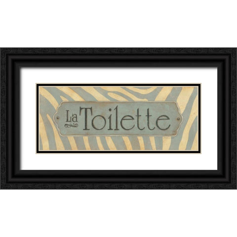 La Toilette Black Ornate Wood Framed Art Print with Double Matting by Marrott, Stephanie