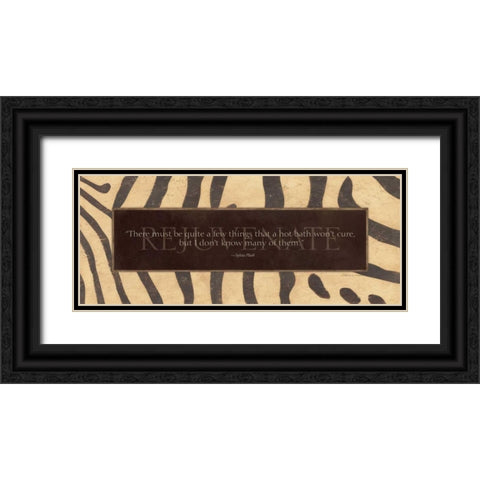 Rejuvenate Black Ornate Wood Framed Art Print with Double Matting by Marrott, Stephanie