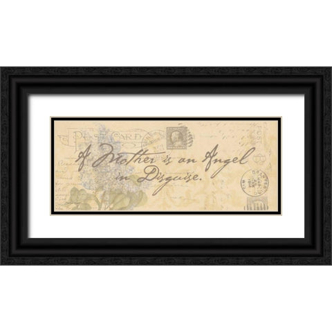 Mother Black Ornate Wood Framed Art Print with Double Matting by Marrott, Stephanie
