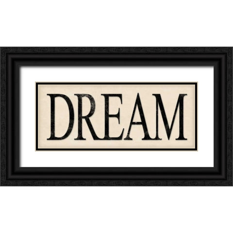 Dream Black Ornate Wood Framed Art Print with Double Matting by Marrott, Stephanie