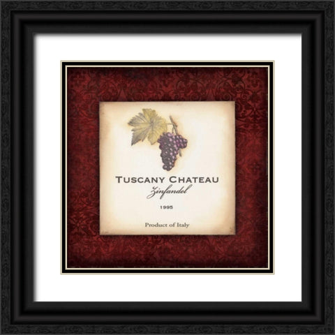 Zinfandel Black Ornate Wood Framed Art Print with Double Matting by Marrott, Stephanie
